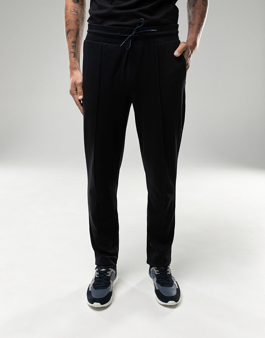 Спортивные штаны Pierre Cardin в стиле кежуал темно-синего цвета