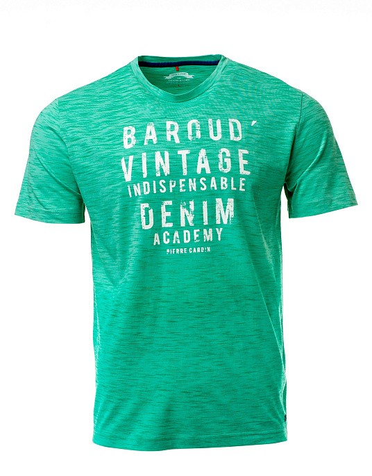 Футболка Pierre Cardin з колекції Denim Story у зеленому кольорі