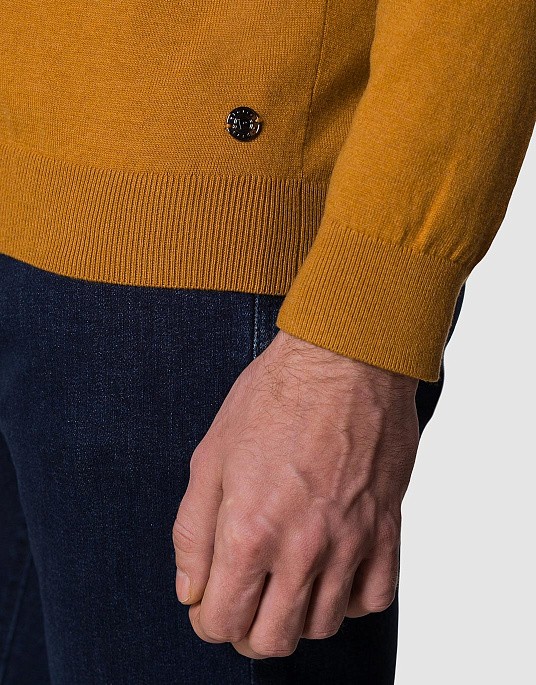 Джемпер Pierre Cardin із серії Royal Blend у жовтому кольорі