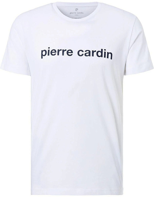 Футболка Pierre Cardin з колекції Denim Academy у білому кольорі