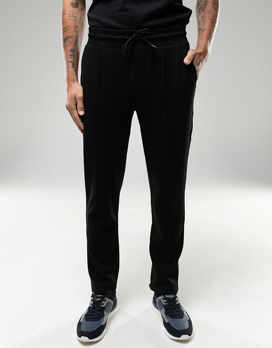 Спортивные штаны Pierre Cardin в стиле кежуал черного цвета