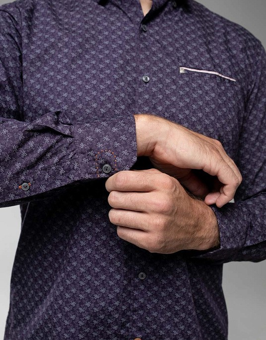 Сорочка Pierre Cardin  у фіолетовому кольорі