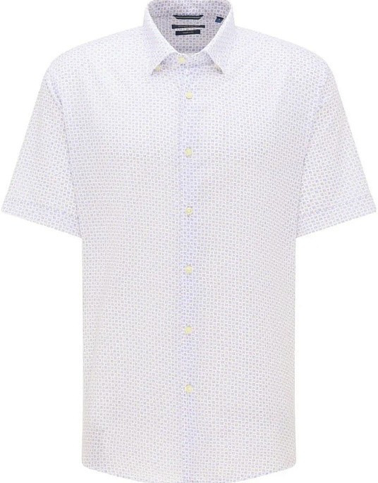 Сорочка Pierre Cardin із колекції Air Touch з коротким рукавом у білому кольорі