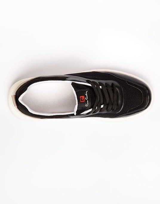 Чоловічі кросівки Pierre Cardin в чорному кольорі