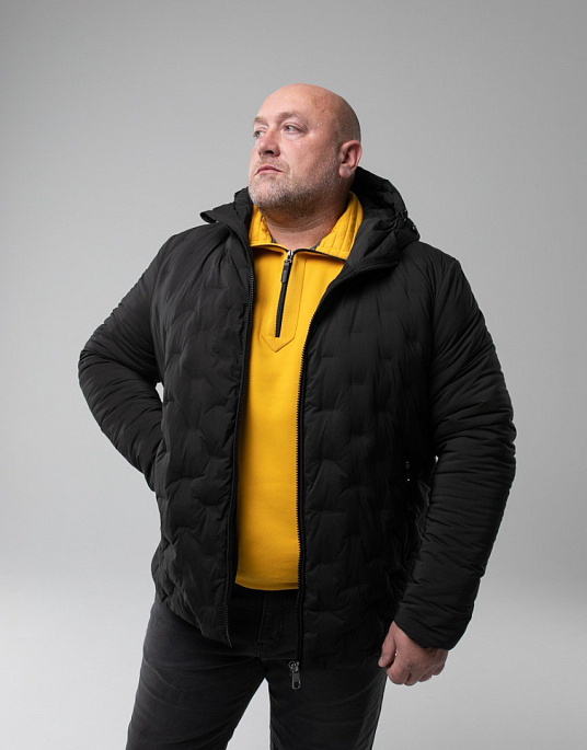 Куртка Pierre Cardin із колекції Future Flex у чорному кольорі великий розмір