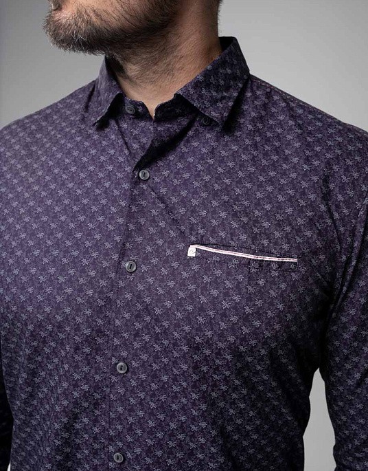 Сорочка Pierre Cardin  у фіолетовому кольорі