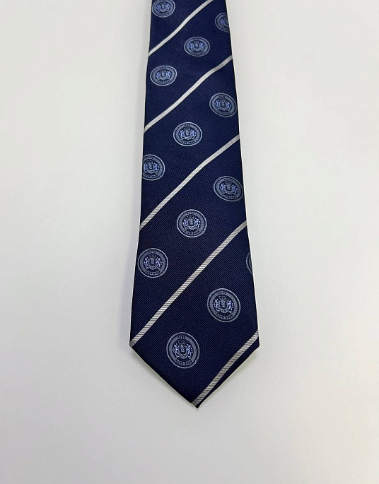 Hugo Boss blue tie with logo