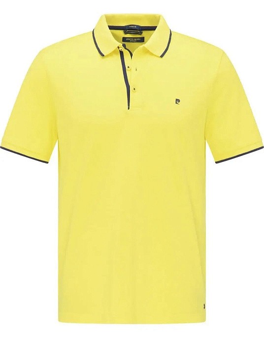 Pierre Cardin polo shirt from the Air Touch collection in yellow