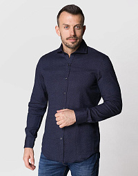 Pierre Cardin shirt from the exclusive Le bleu collection blue