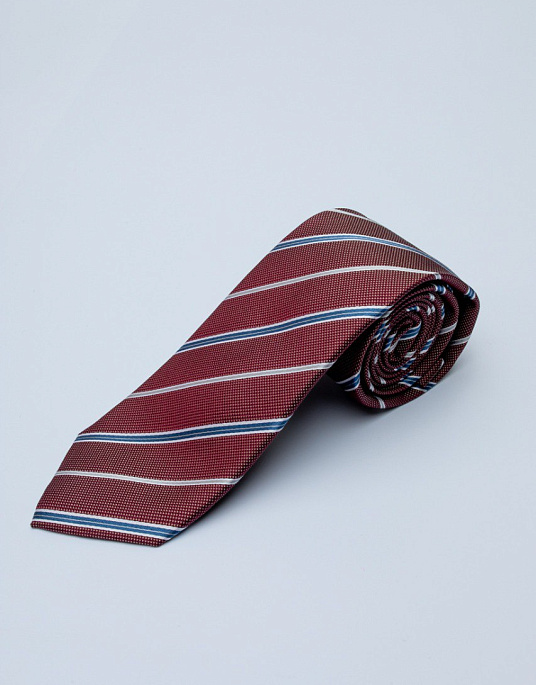 Краватка Pierre Cardin у бордовому кольорі