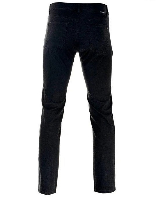 Pierre Cardin Tinto Filo flat trousers in black