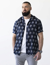 Pierre Cardin short sleeve shirt with print