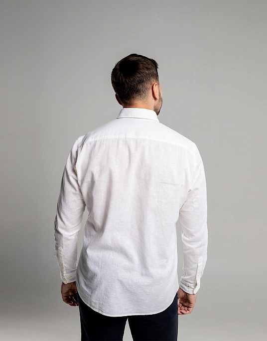 Сорочка Pierre Cardin із колекції Future Flex у білому кольорі