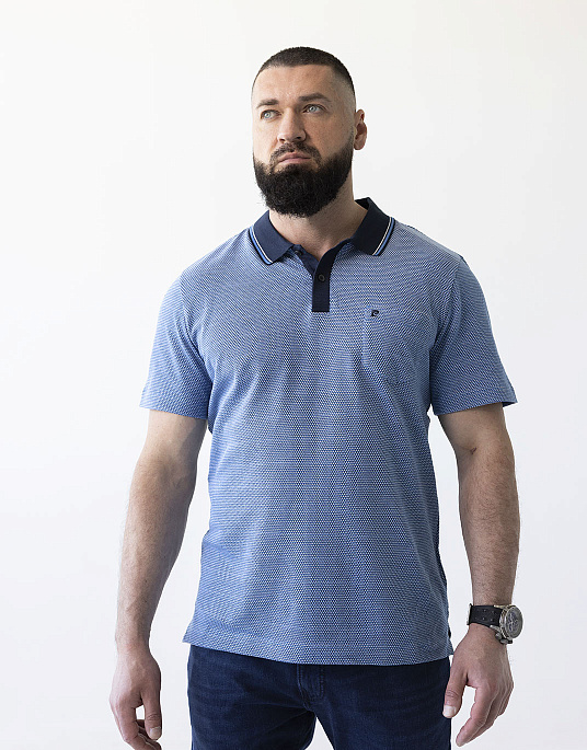 Pierre Cardin polo shirt in blue color