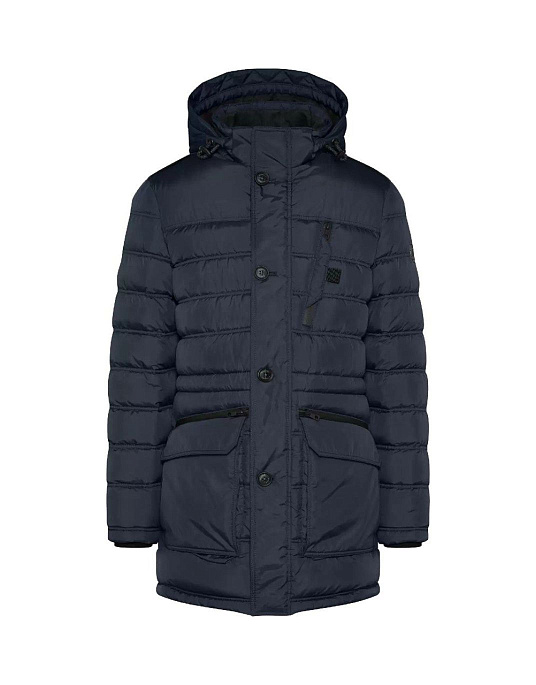 Parka jacket with removable hood from Bugatti