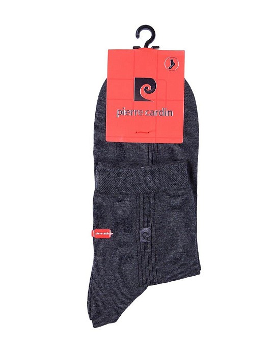 Фірмові шкарпетки Pierre Cardin сірого кольору