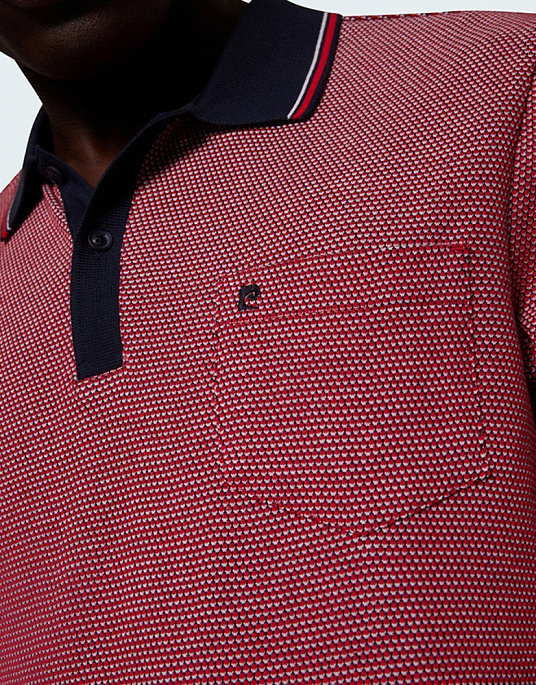 Pierre Cardin polo shirt in red