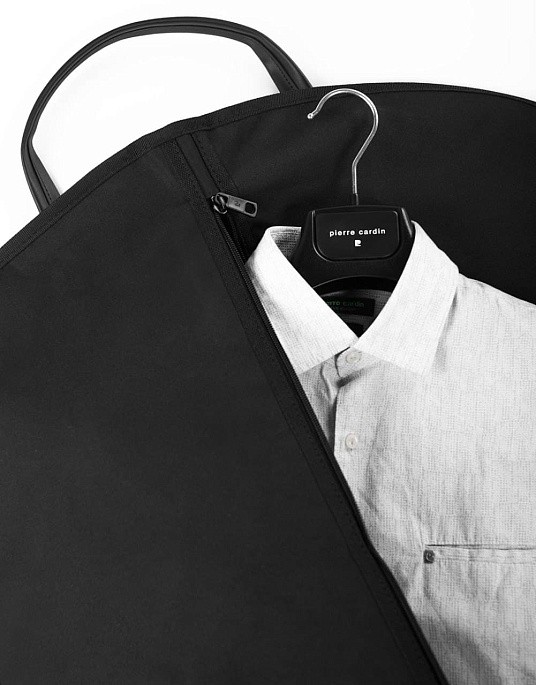 Чехол для одежды Pierre Cardin в чёрном цвете