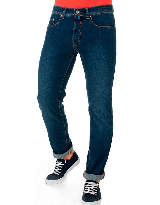 Jeans from the Future Flex collection by Pierre Cardin blue