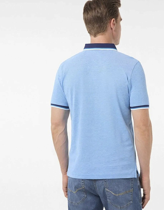 Pierre Cardin polo shirt from the Air Touch collection in blue