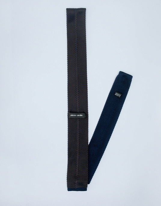 Pierre Cardin tie in blue-brown color