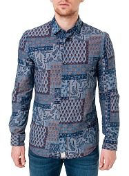 Pierre Cardin shirt in gray with print