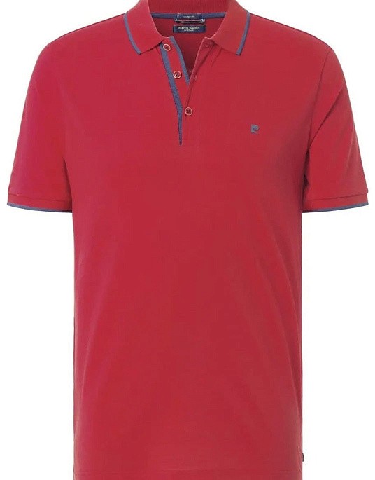 Pierre Cardin polo shirt from the Air Touch collection in red