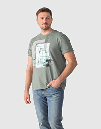 Pierre Cardin T-shirt from the Future Flex collection in green