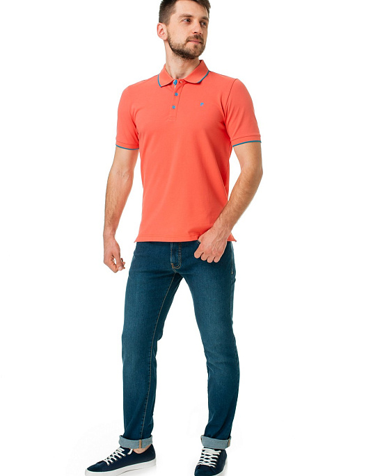 Pierre Cardin Future Flex polo in coral