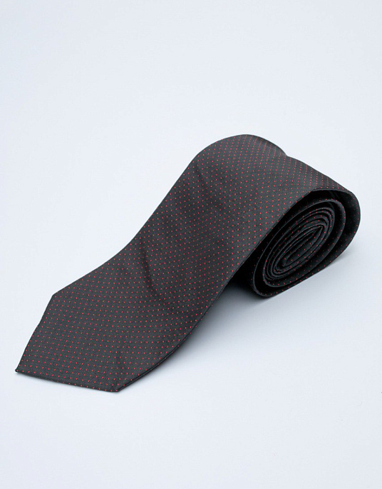 Краватка Otto Kern у чорному кольорі 