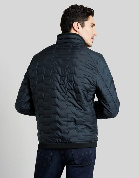 Quilted jacket from Bugatti in blue color