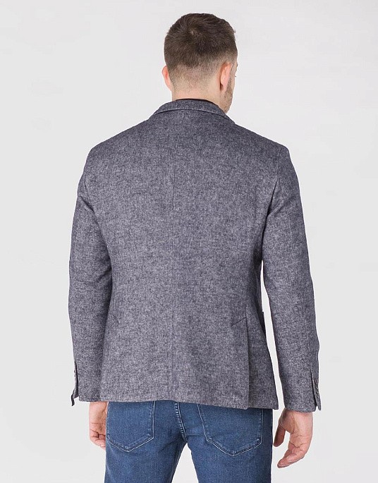 Pierre Cardin jacket from Future Flex collection in gray-blue shade