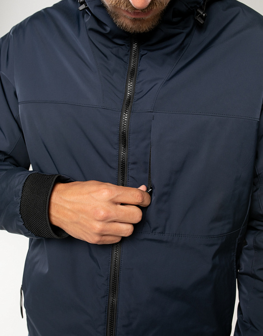 Куртка Pierre Cardin із колекції Future Flex в темно-синьому кольорі
