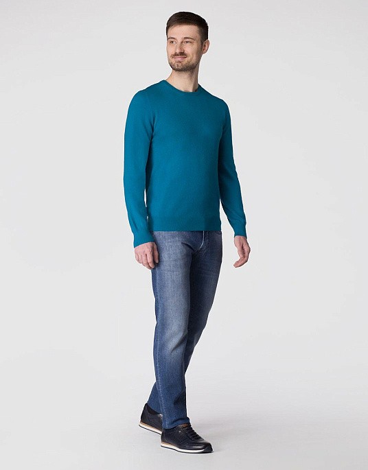 Pierre Cardin pullover in turquoise blue