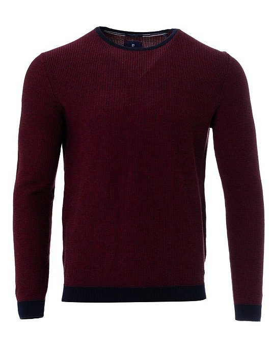 Pierre Cardin pullover in burgundy