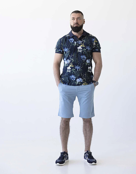 Pierre Cardin shorts in blue color