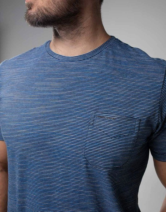 Pierre Cardin t-shirt from the Future Flex collection in blue