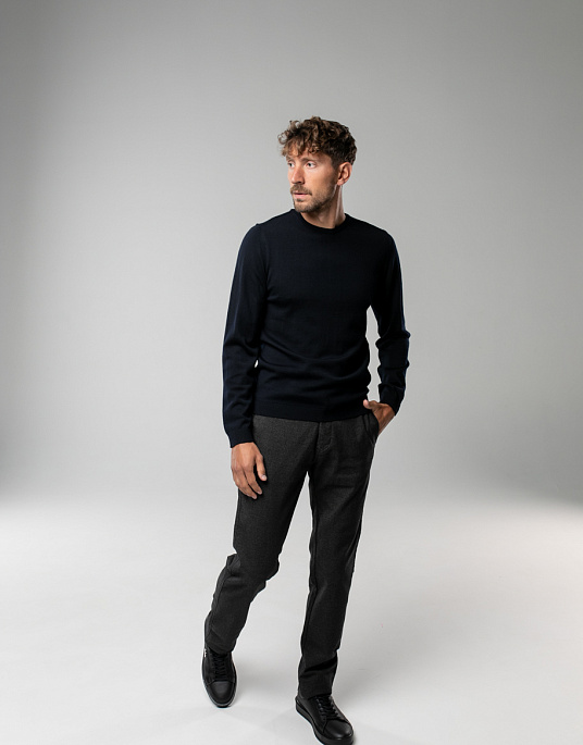 Pierre Cardin flat trousers from the Voyage collection in gray