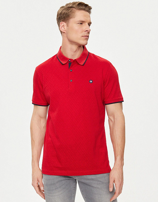 Pierre Cardin polo shirt in red