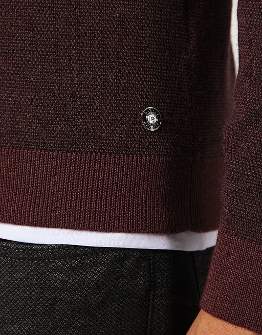 Pierre Cardin pullover from the Voyage collection in burgundy