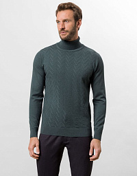 Textured Pierre Cardin golf from the Future Flex collection in green