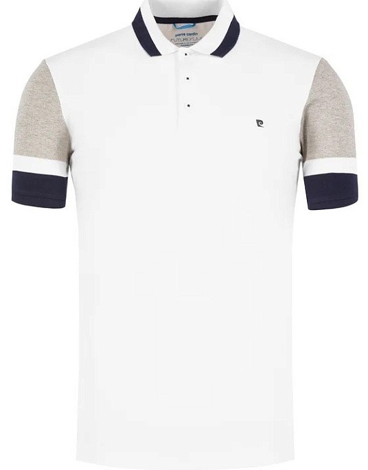 Pierre Cardin polo from the Future Flex collection in white