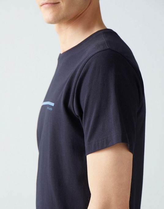 Pierre Cardin T-shirt from the Future Flex collection in navy blue