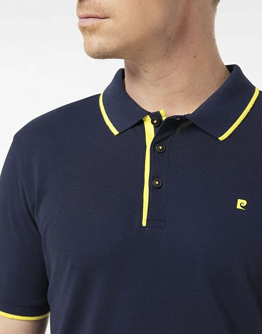 Pierre Cardin polo shirt from the Air Touch collection in blue