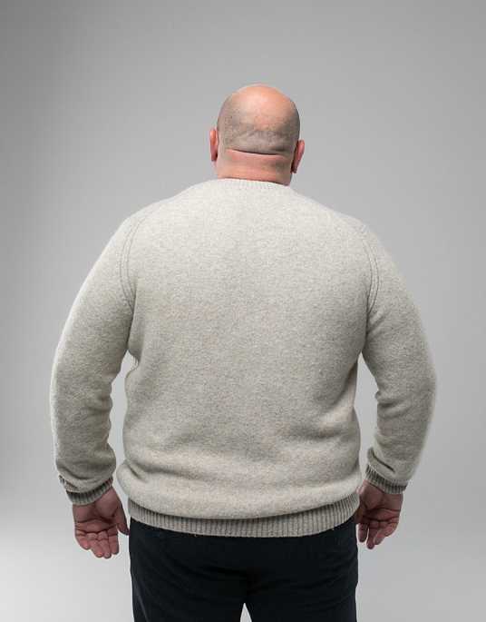 Pierre Cardin sweater from the Future Flex collection in milky shade big size
