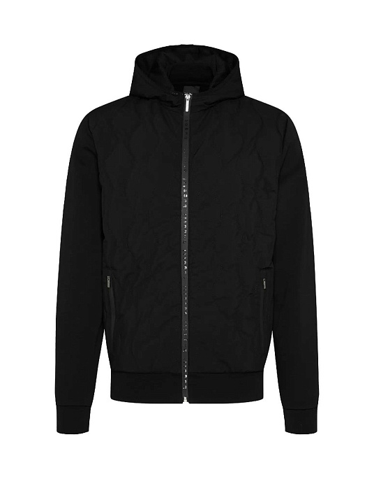 Bugatti hooded jacket in black