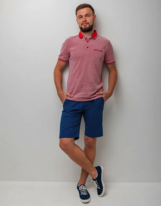 Pierre Cardin polo shirt from the Air Touch collection in red