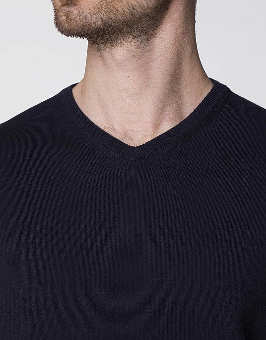Pierre Cardin pullover from the Royal Blend series in dark blue