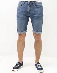 Pierre Cardin denim shorts from Future Flex collection in blue tint
