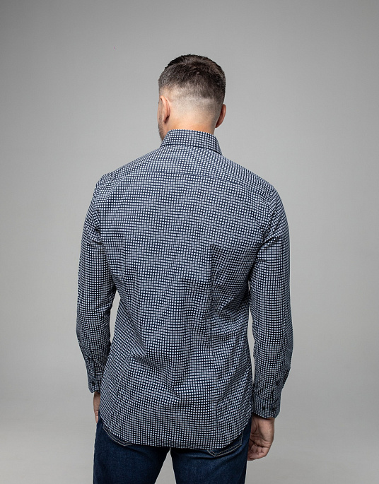 Pierre Cardin shirt in gray color with print